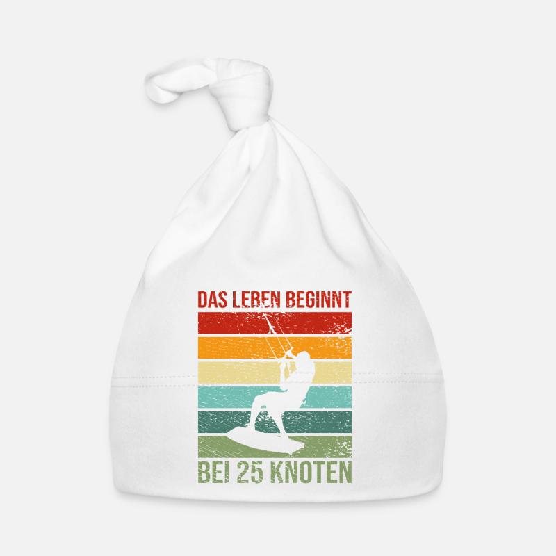 Kitesurfen Baby Bio-Mütze