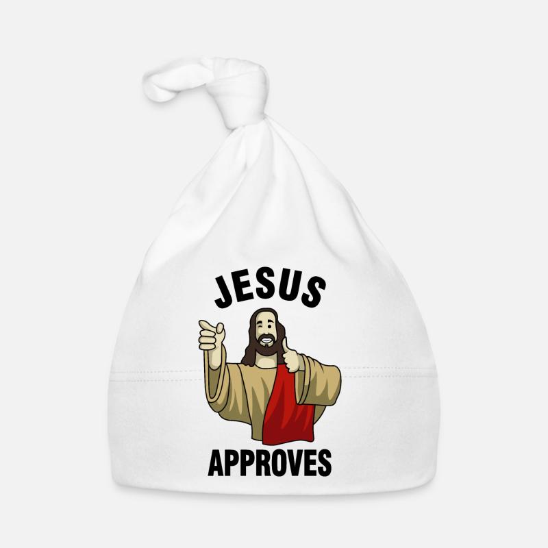 Amico Cristo Cappellino ecologico per neonato