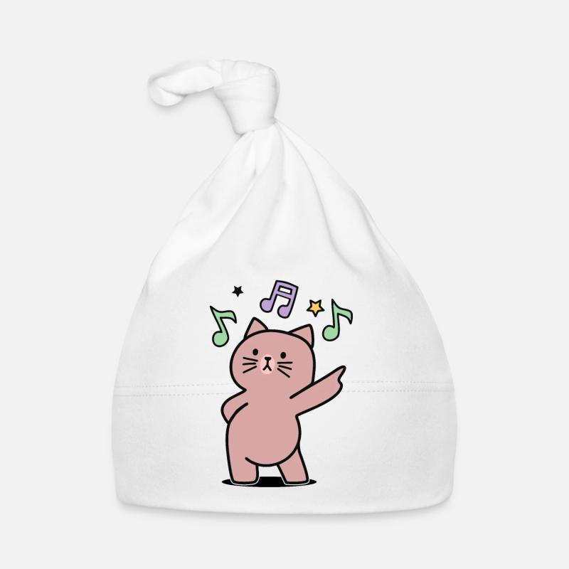 super funky musique disco dance cat Bonnet bio Bébé