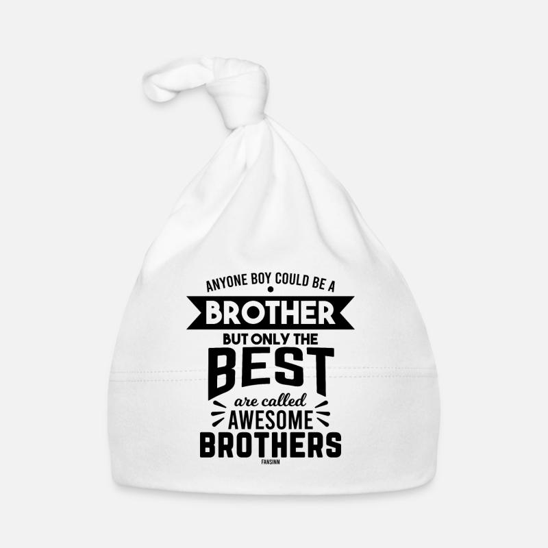 Gift for brother Organic Baby Cap