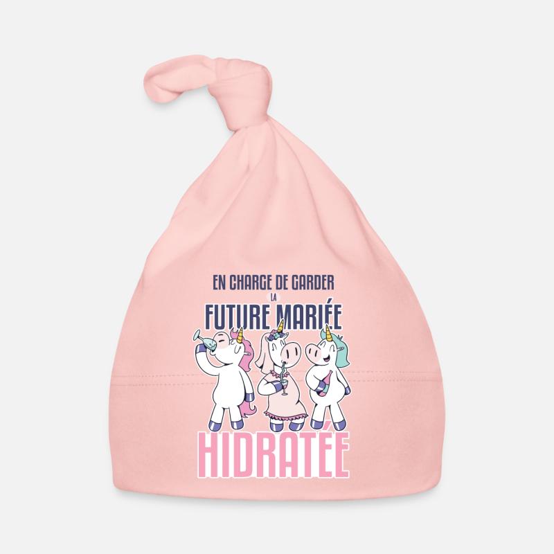 future mariée hydratée, humour EVJF Bonnet bio Bébé