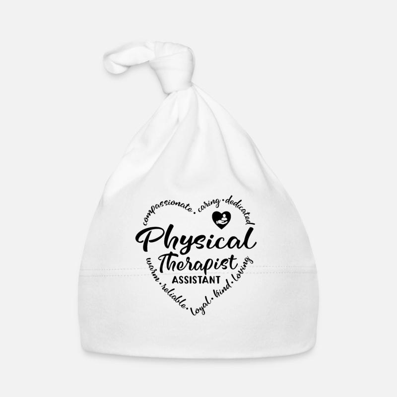 Physical Therapist Assistant Physiotherapist Gift Organic Baby Cap