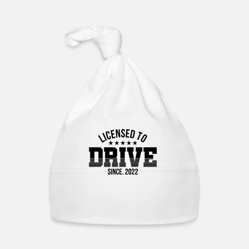 Driver's license 2022 Driving test passed gift Organic Baby Cap
