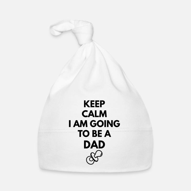 you will be dad Organic Baby Cap