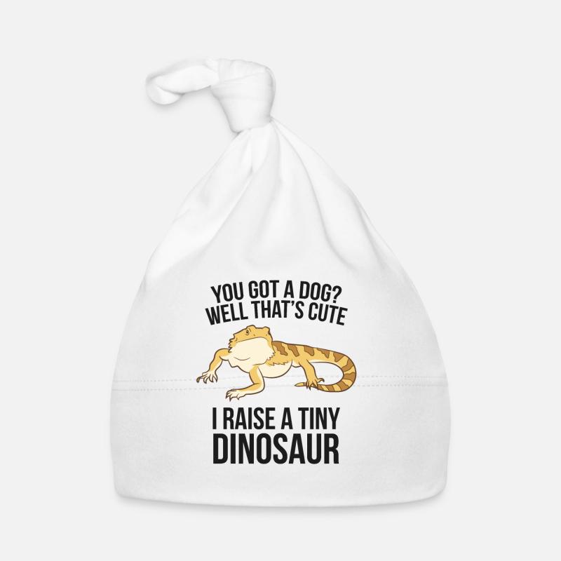 Bartagame Besitzer Bartagame Haustier Bartagame Baby Bio-Mütze