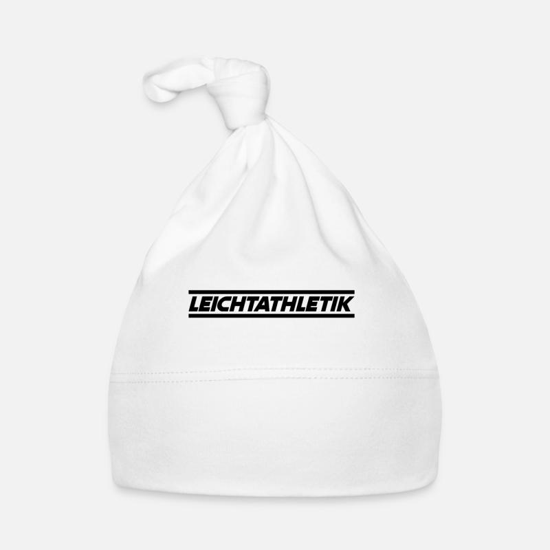 Leichtathletik Baby Bio-Mütze
