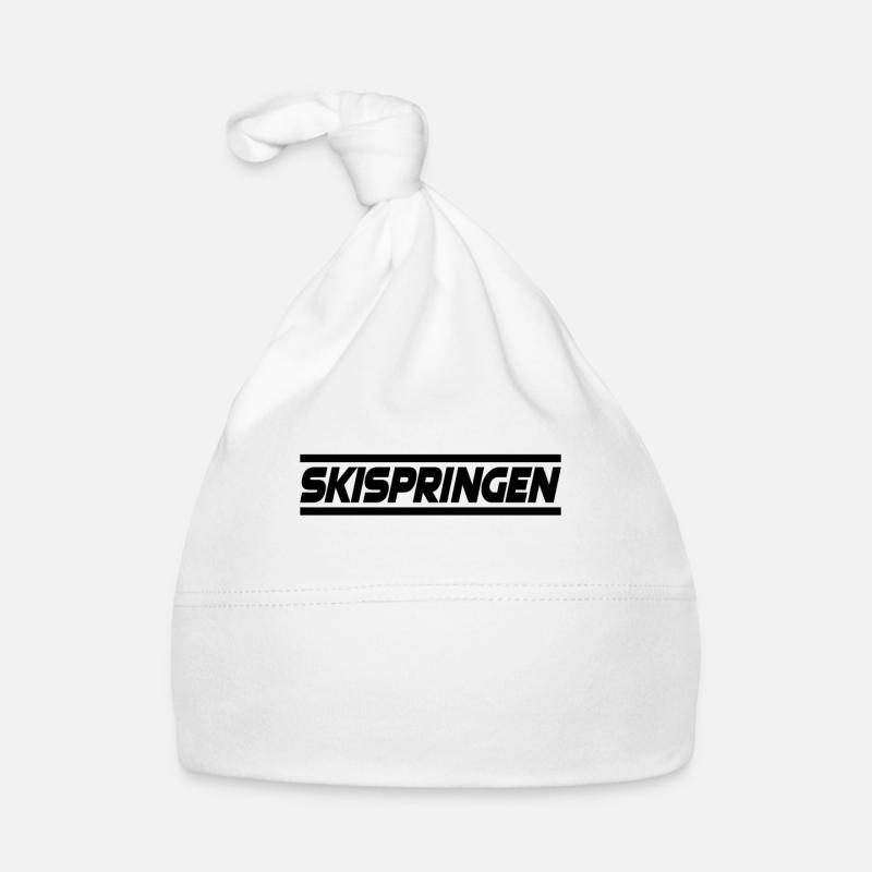 Ski jumping Organic Baby Cap