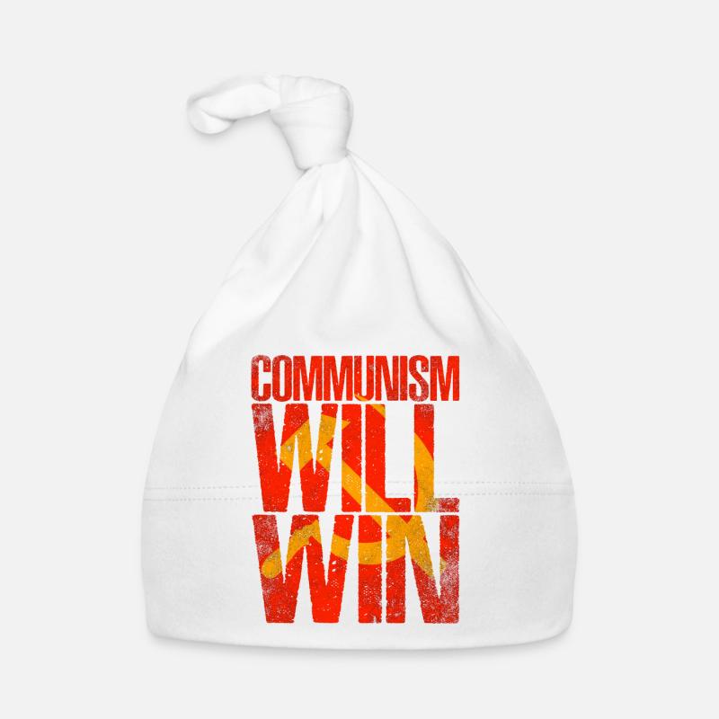 Communism will Organic Baby Cap