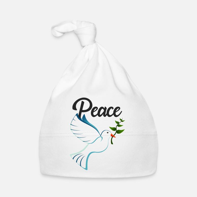 PAIX Colombe de la Paix Bonnet bio Bébé