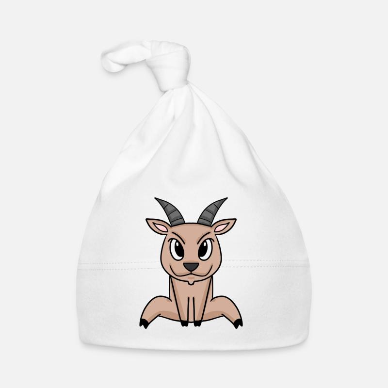 Ziegenbock Bock Baby Bio-Mütze