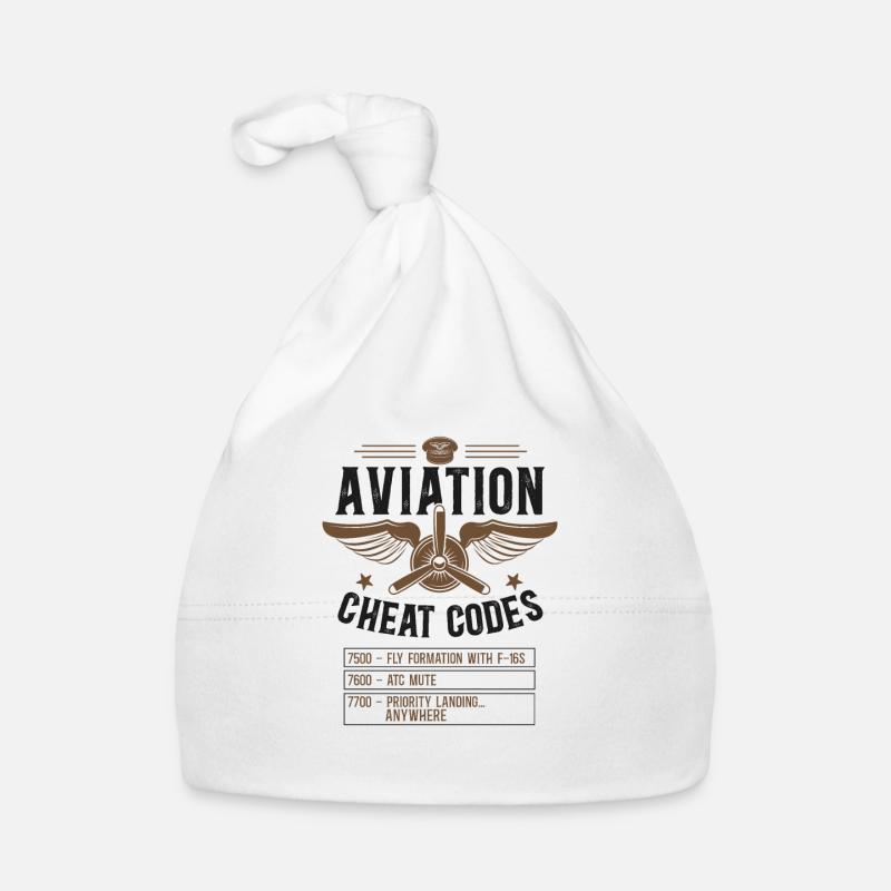 Pilote d’avion Aviation d’époque Bonnet bio Bébé