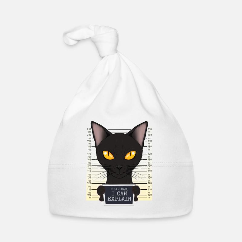 Bombay Cat Dad I Dear Dad I Can Explain I Bombay Baby Bio-Mütze