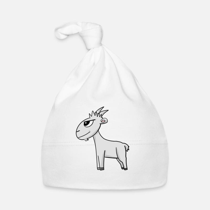 Ziege Ziegenbock Bock Baby Bio-Mütze