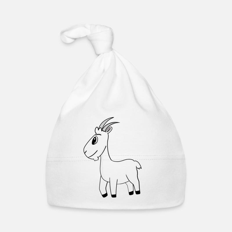 Ziegenbock Bock Baby Bio-Mütze