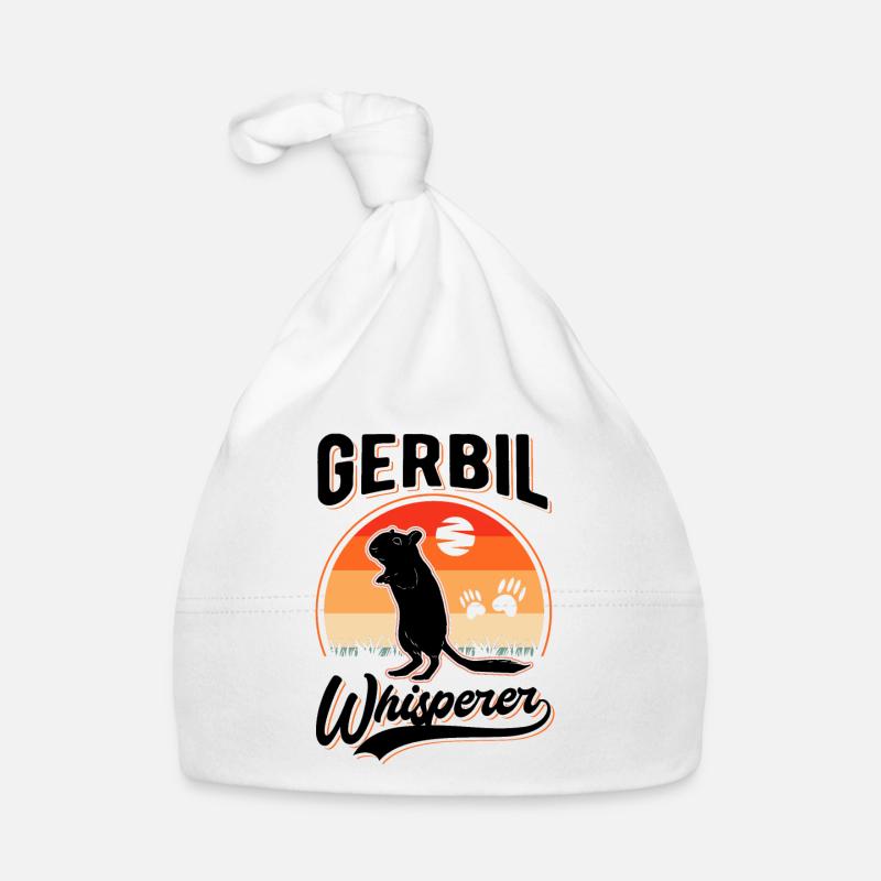 Gerbille Whisperer Racing Rat Gerbille Bonnet bio Bébé