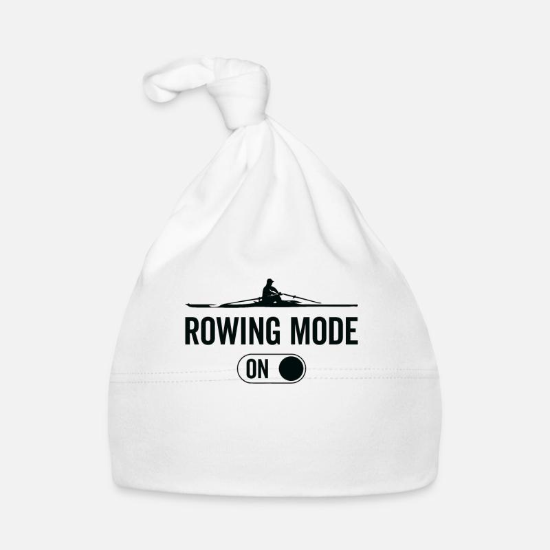 Rowing Mode On – Boat Rowing Organic Baby Cap