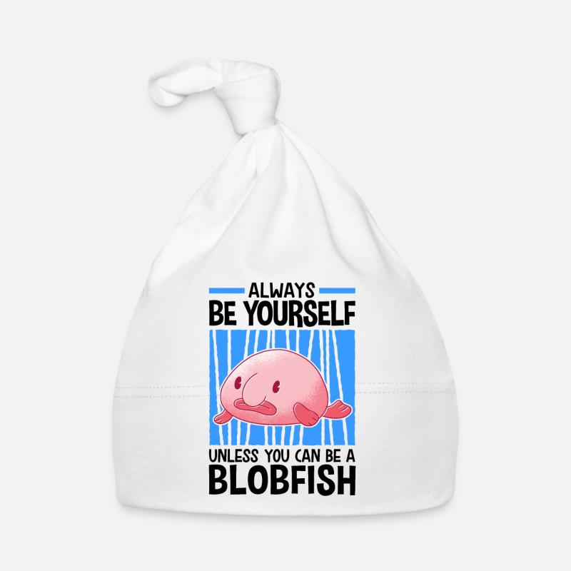 Soyez un mème de poisson moche blobfish Bonnet bio Bébé