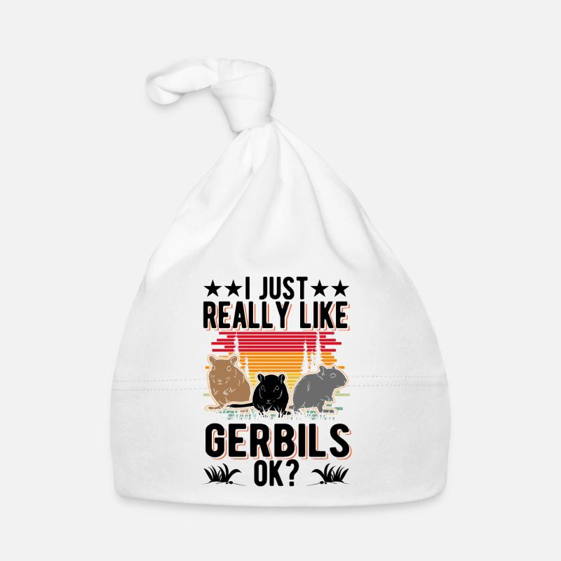 J’aime vraiment gerbilles, d’accord? Gerbille Bonnet bio Bébé