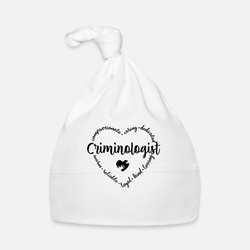 Criminologist Organic Baby Cap