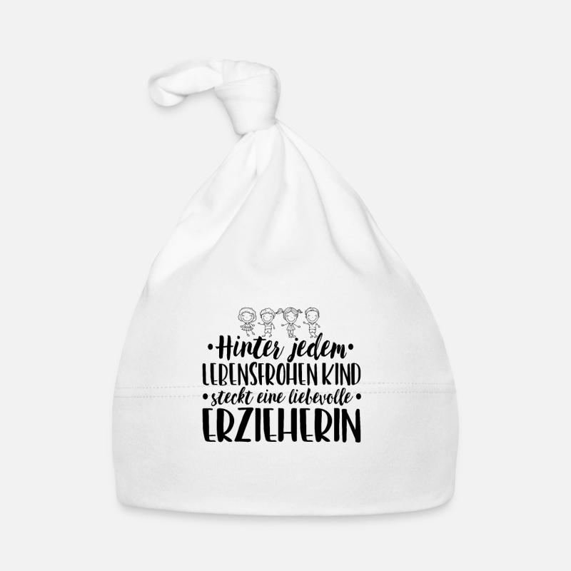 Hinter jedem Lebensfrohen Kind steckt eine Baby Bio-Mütze