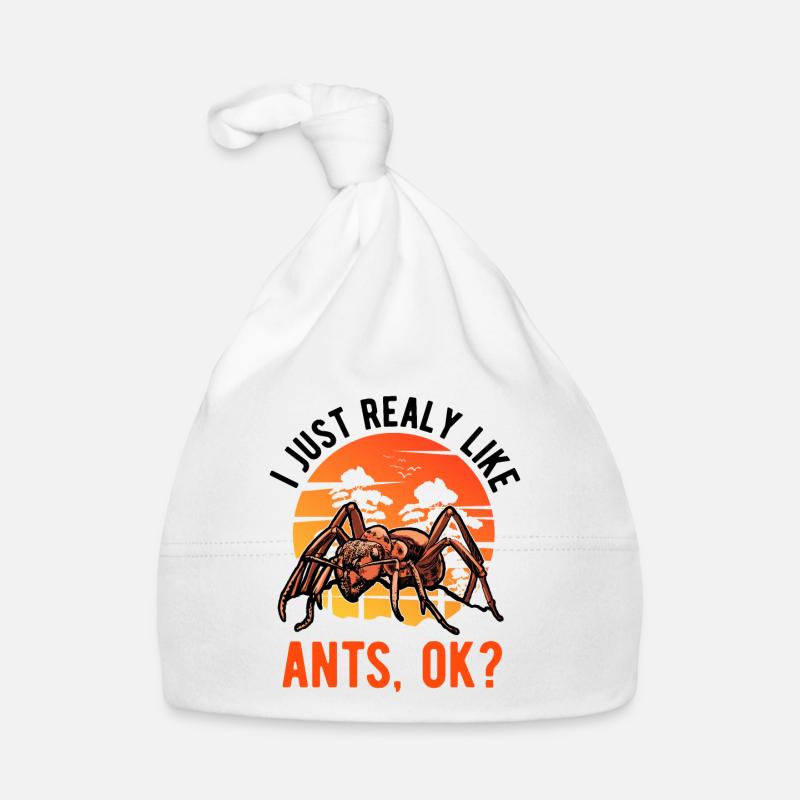 I just really like Ants Anthill Ants Organic Baby Cap