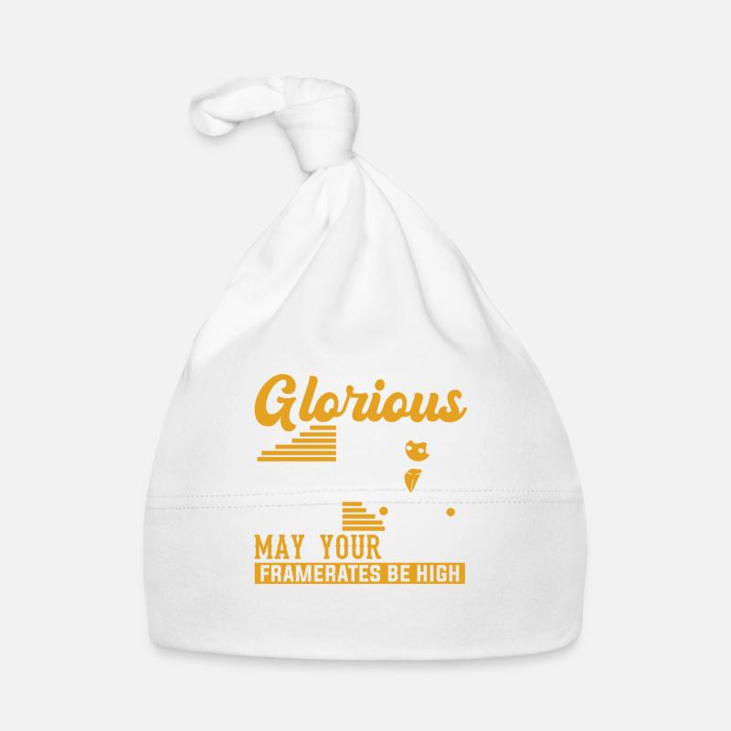 PC Master Race CPU Framerate Computer Gaming Organic Baby Cap