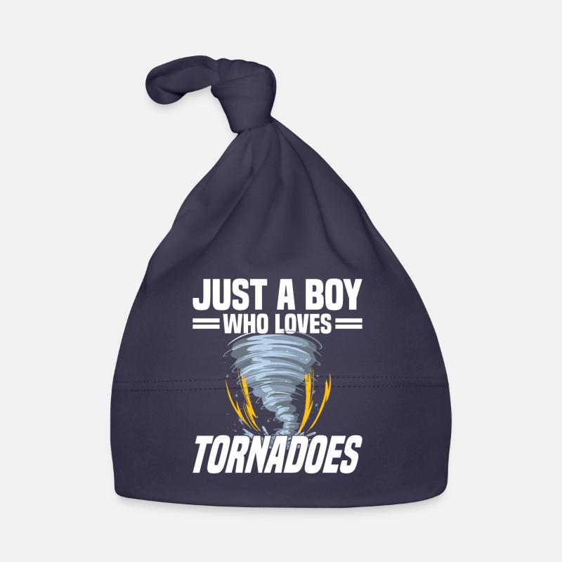 Tornado Hunter Tornado Tornado Chaser Hurricane Organic Baby Cap