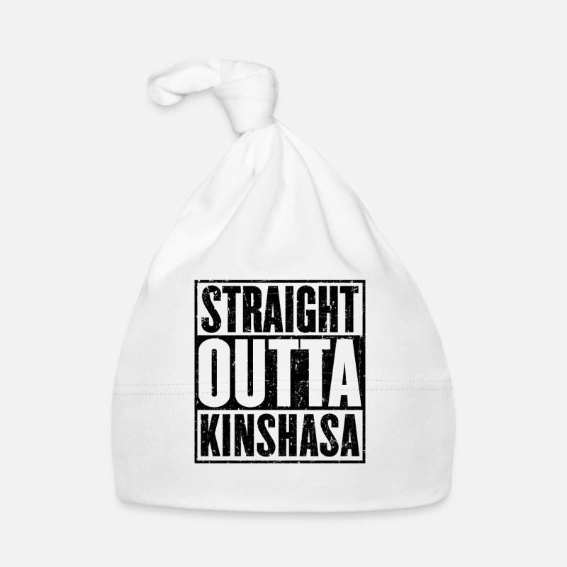 Gerade Outta Kinshasa Baby Bio-Mütze