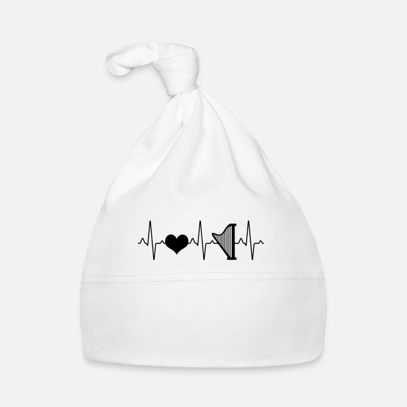 Harfe Instrument Baby Bio-Mütze