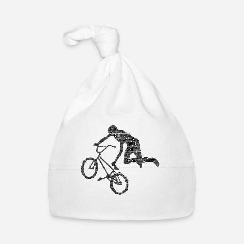 Le BMX - Bonnet bio Bébé - blanc