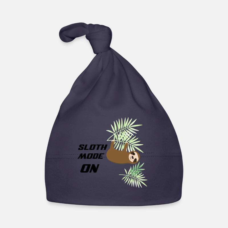 Sloth Organic Baby Cap