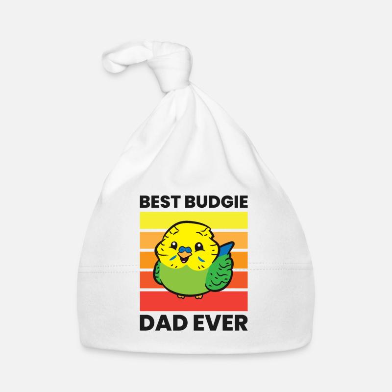 Wellensittich-Besitzer Dad Bester Baby Bio-Mütze
