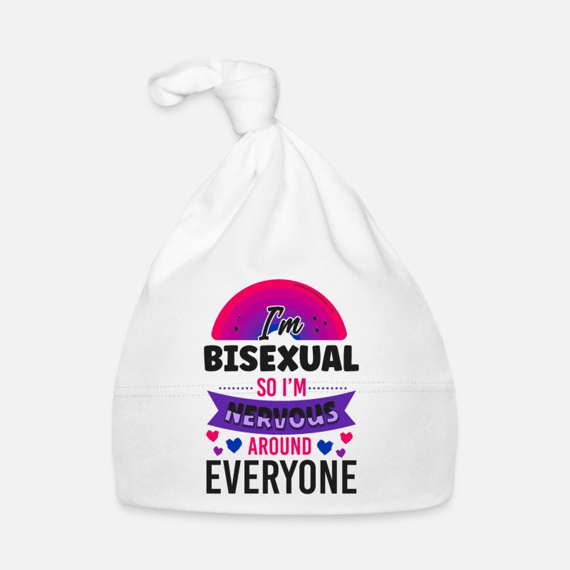 Bisexual Bi Pride Flag I'M Baby Bio-Mütze