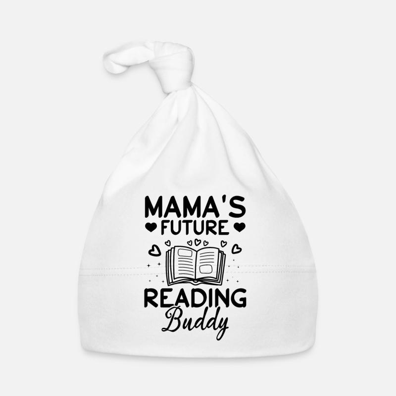 Mama's Future Reading Buddy Book Lovers Book Organic Baby Cap