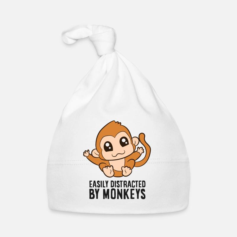 Affe Liebhaber Geschenk leicht durch Affen Baby Bio-Mütze