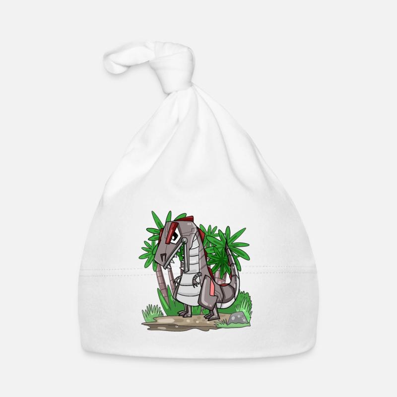 Robot dinosaure Bonnet bio Bébé