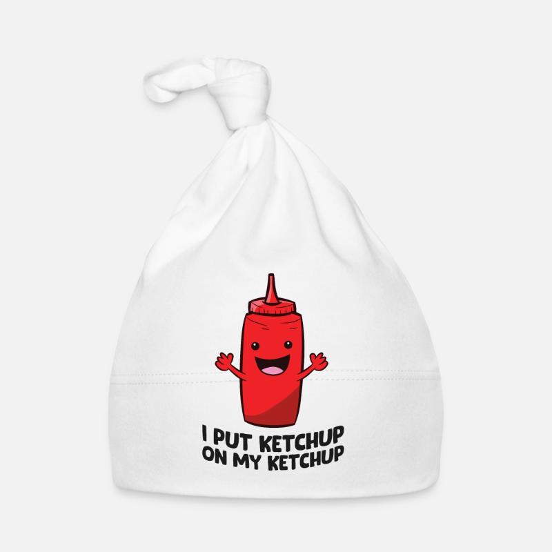Je fais du ketchup sur mon ketchup Bonnet bio Bébé