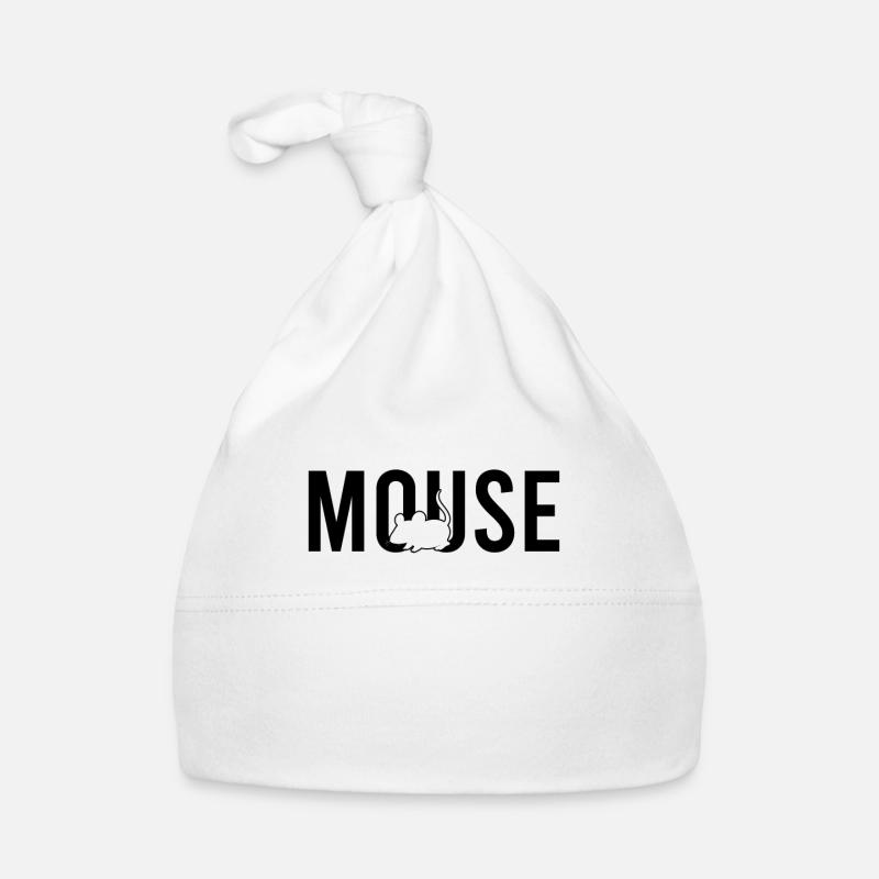 Mouse mouse Organic Baby Cap