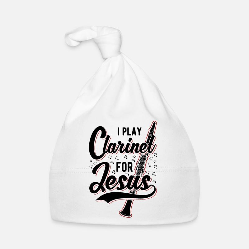Je joue de la clarinette pour Jésus Bonnet bio Bébé