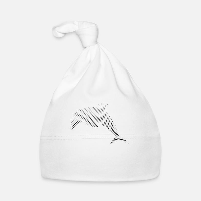 Delfin Baby Bio-Mütze
