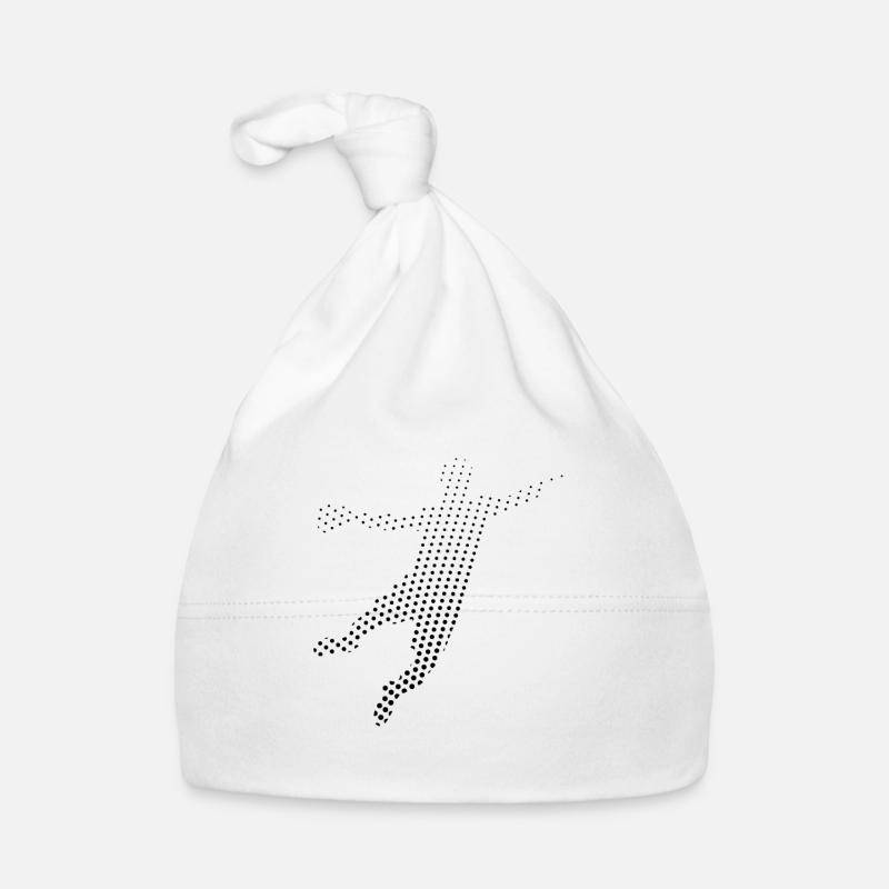Handball Handballer Baby Bio-Mütze