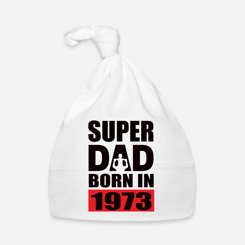 Papa Geburtstag 1973 Baby Bio-Mütze