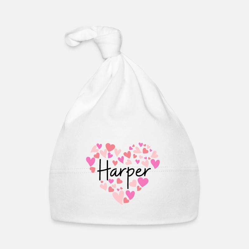 Ich liebe Harper Baby Bio-Mütze