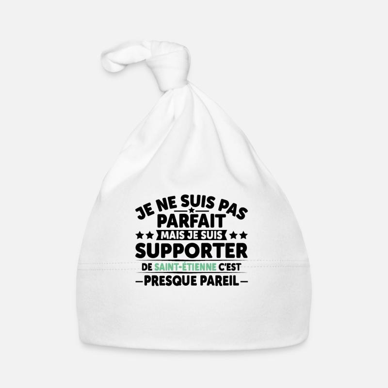 Supporter De Saint Étienne Bonnet bio Bébé