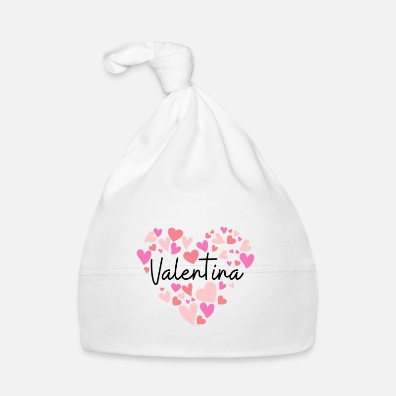J’adore Valentina - Bonnet bio Bébé - blanc