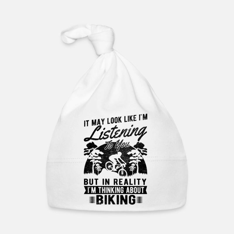 On dirait que j’écoute - le cyclisme Bonnet bio Bébé