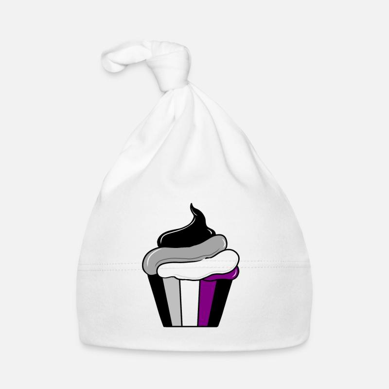 Ace Pride cupcake Organic Baby Cap