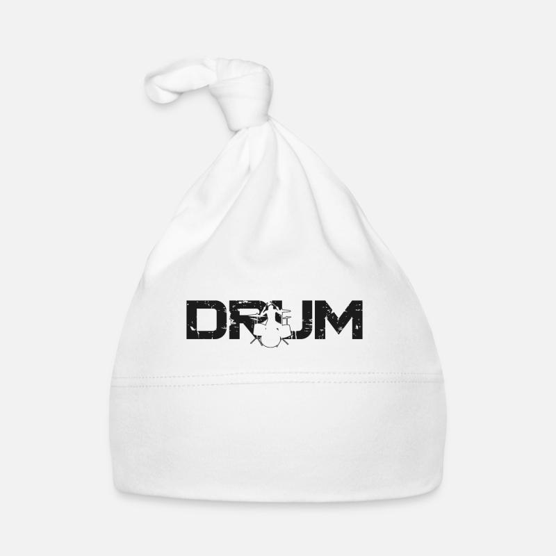 Drummer Drum Set Vintage Drum Baby Bio-Mütze