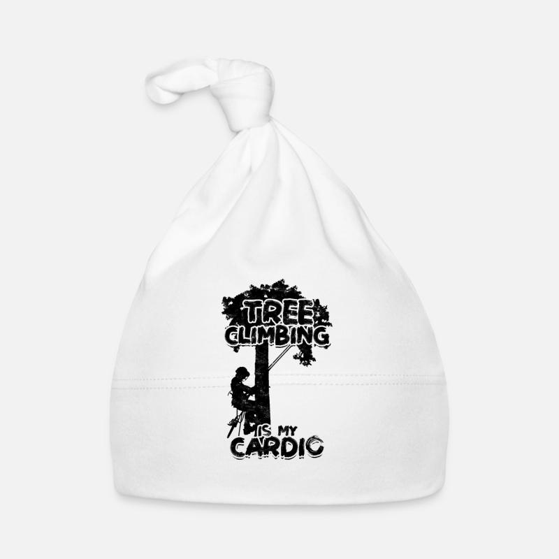 L’escalade dans les arbres est mon grimpeur cardio - Bonnet bio Bébé