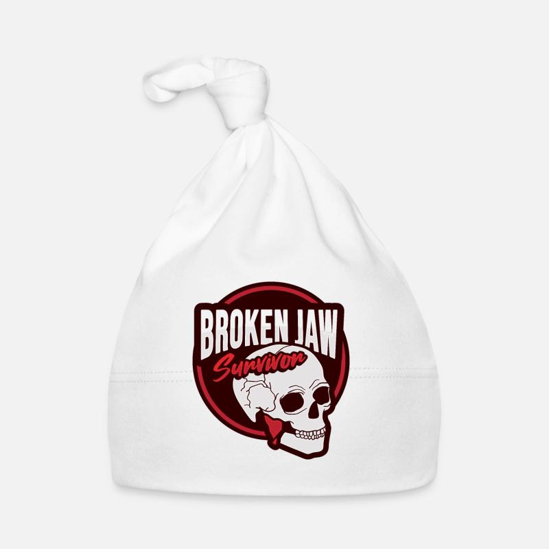 Broken jaw Organic Baby Cap